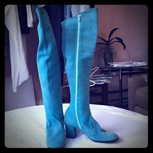 Tall Suede Go Go Boots 1960's
